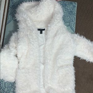 fluffy teddy jacket FOREVER 21